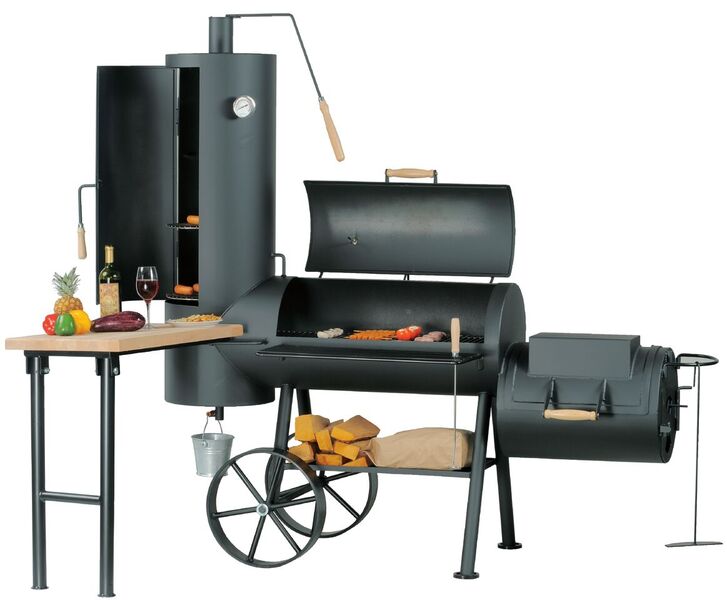 Smoker Grill Shop Detailansicht ALLES RUND UM DEN SMOKER